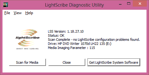 lightscribe windows 10 download
